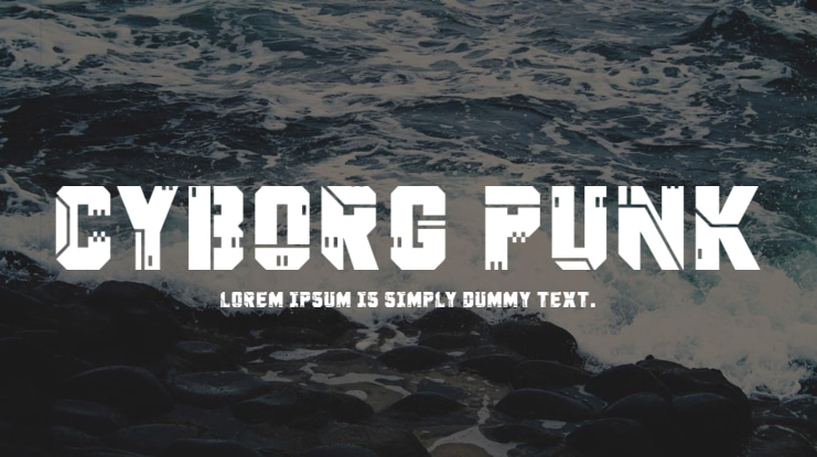 Cyborg Punk Font