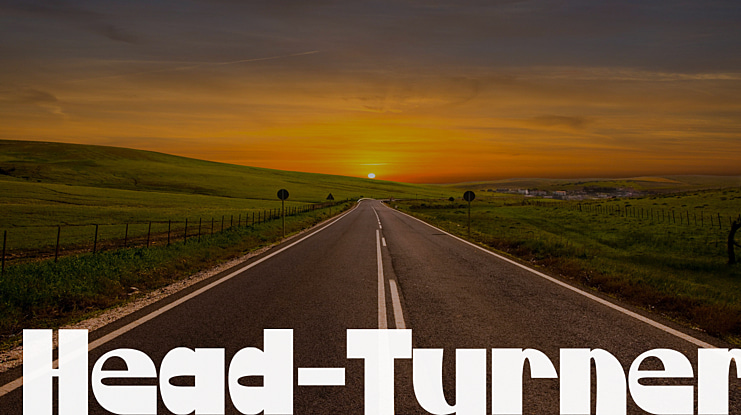 Head-Turner Font