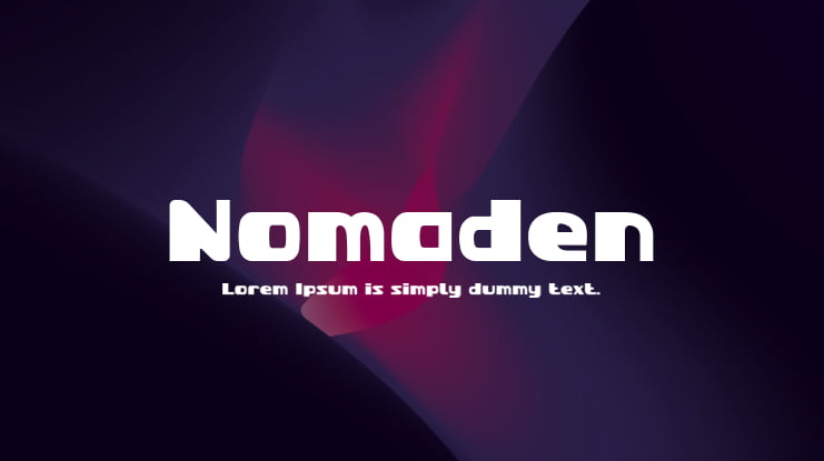 Nomaden Font