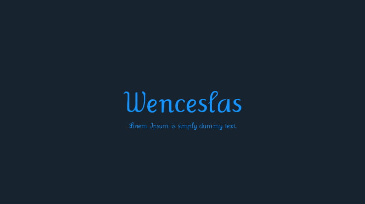 Wenceslas Font Family