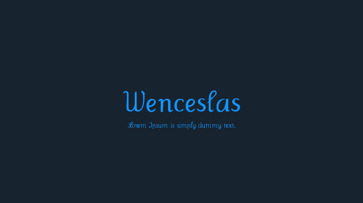 Wenceslas Font Family