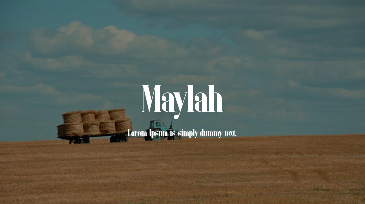 Maylah Font