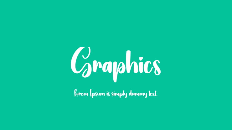 Graphics Font