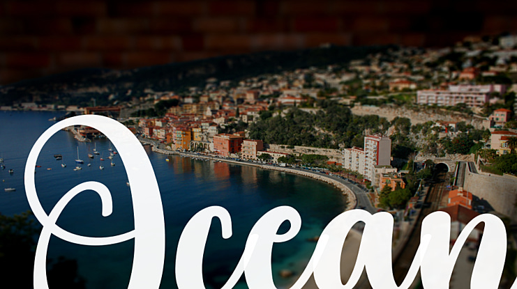 Ocean Font