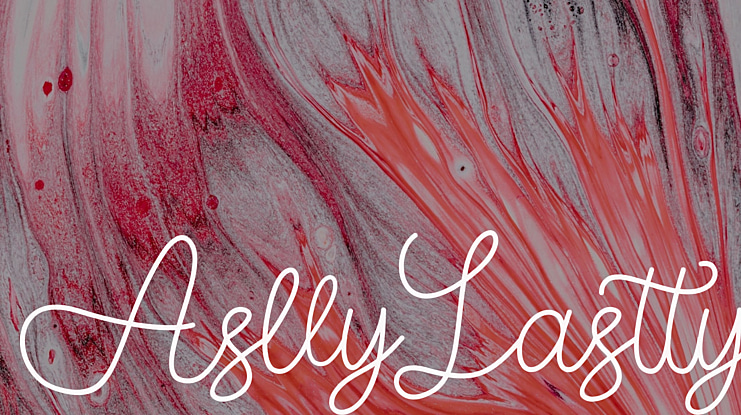 AsllyLastty Font