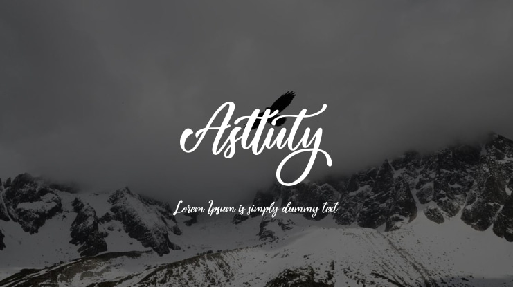 Asttuty Font