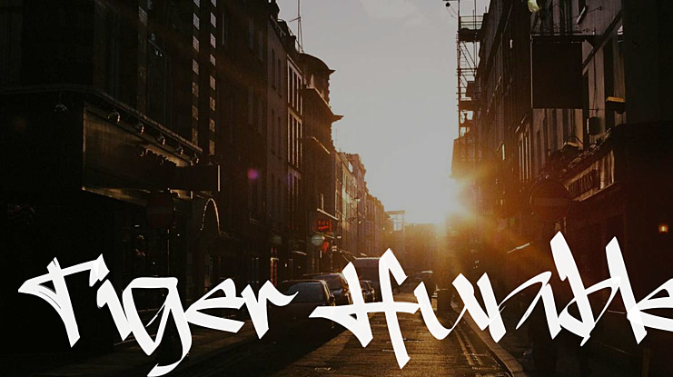 Tiger Humble Font
