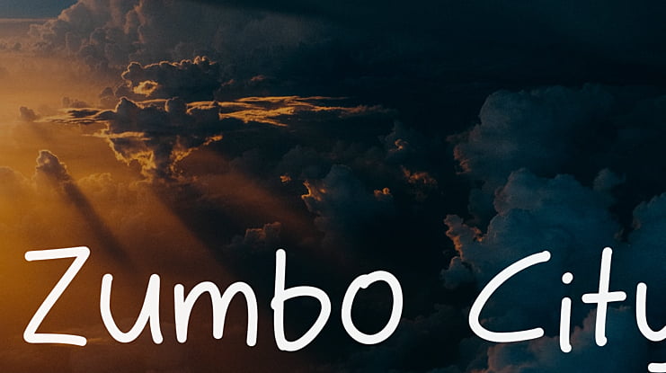 Zumbo City Font