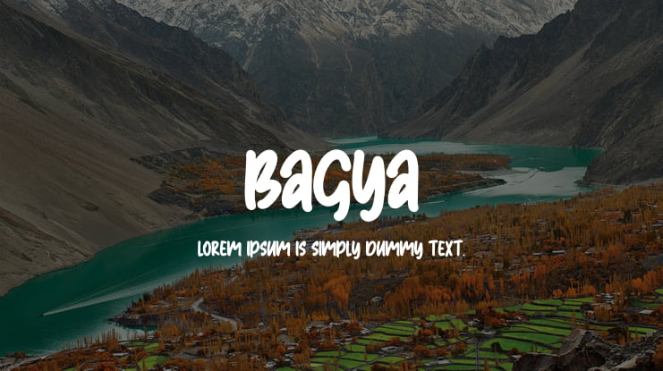 Bagya Font