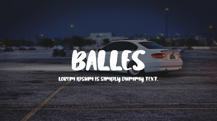 Balles Font