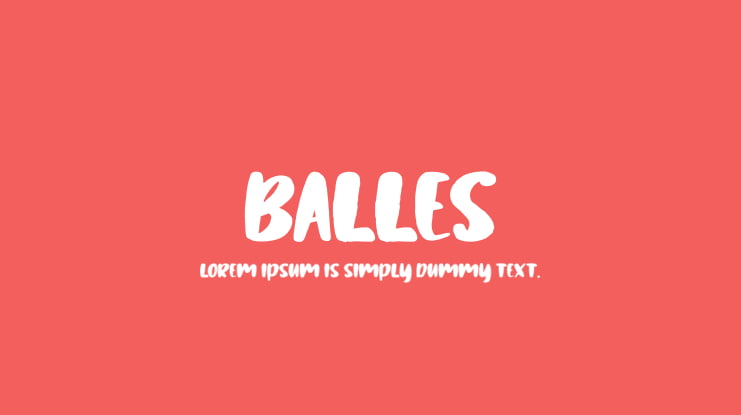 Balles Font