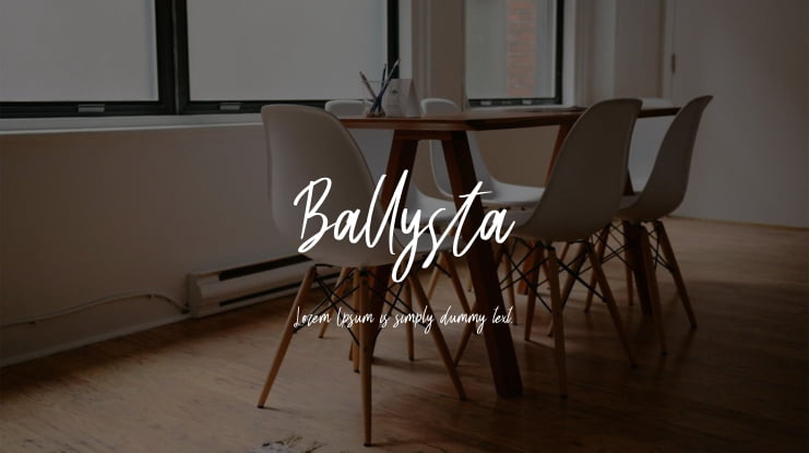 Ballysta Font