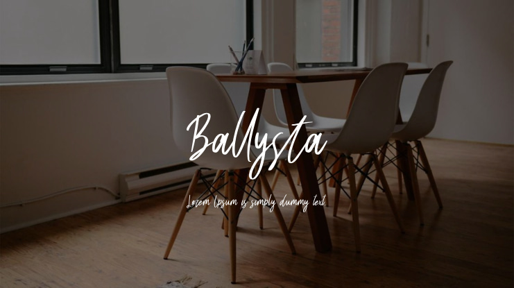 Ballysta Font
