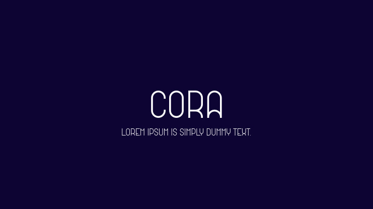 Cora Font