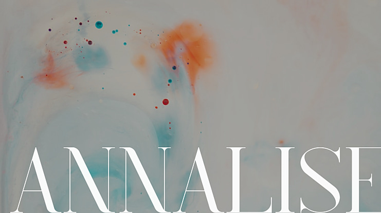 Annalise Font
