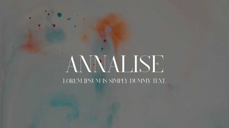 Annalise Font