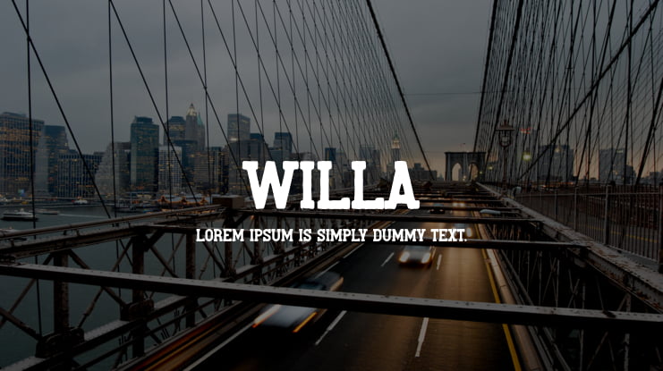 Willa Font