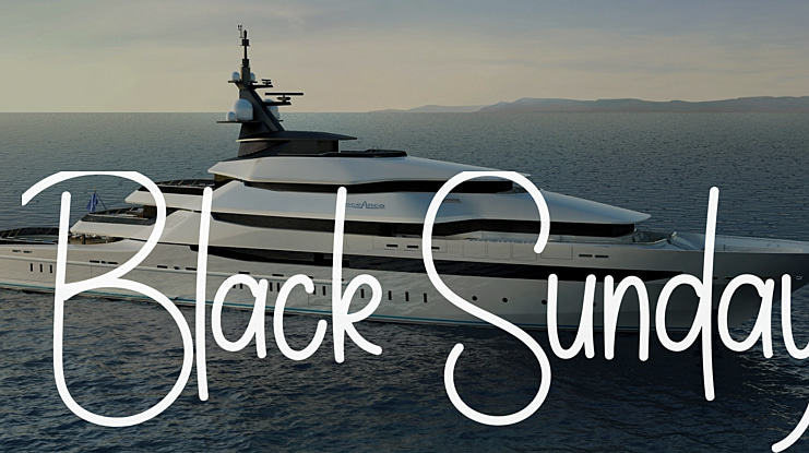 Black Sunday Font