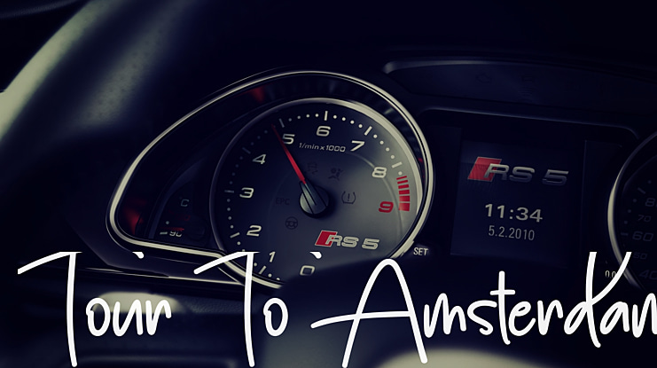 Tour To Amsterdam Font