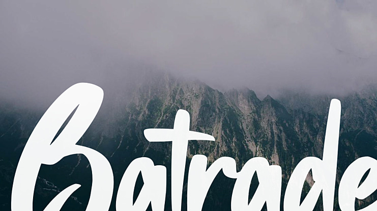 Batrade Font