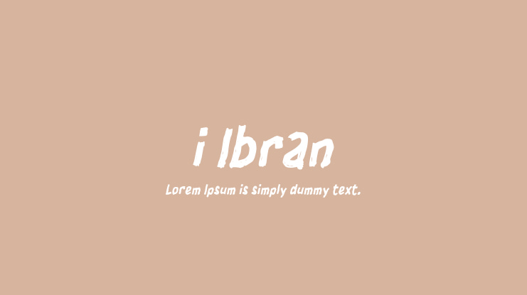i Ibran Font