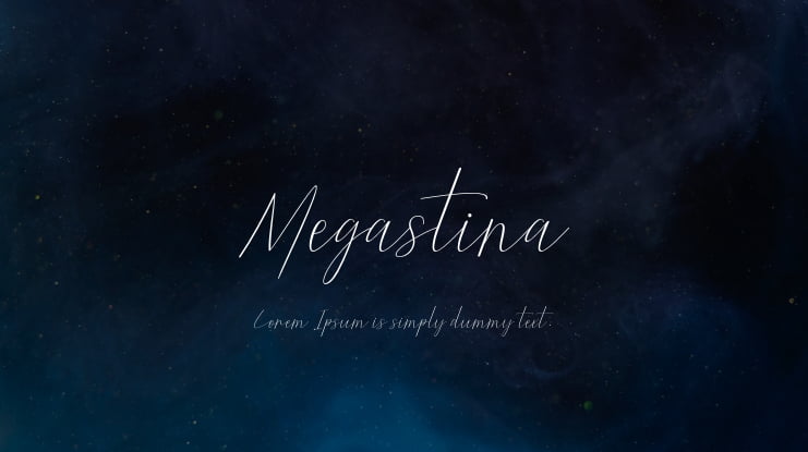 Megastina Font