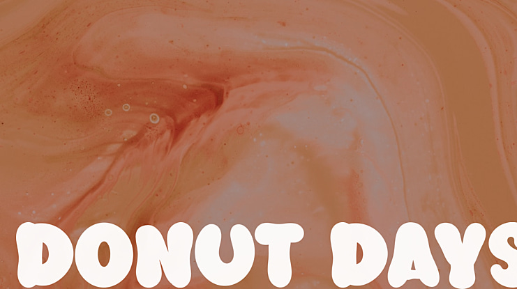 Donut Days Font