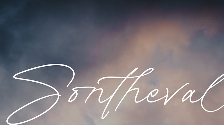 Sontheval Font