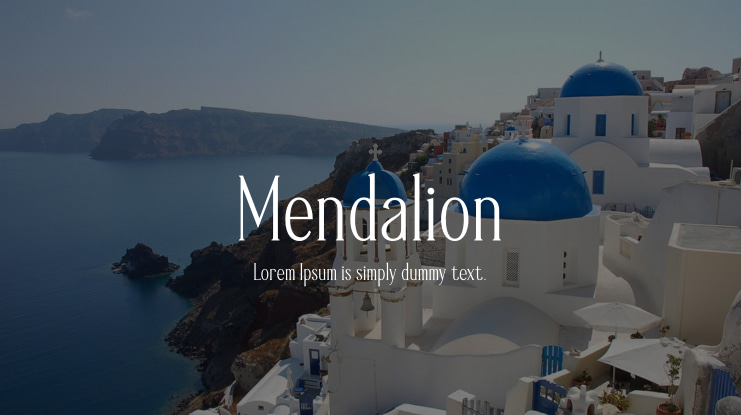 Mendalion Font