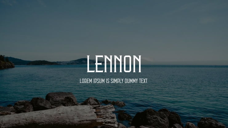 Lennon Font