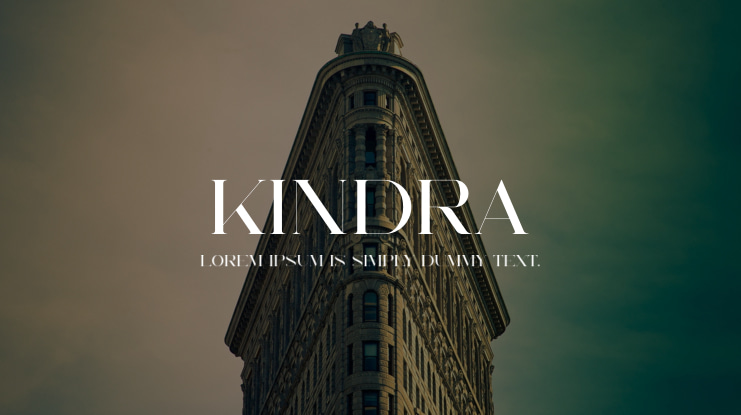 Kindra Font
