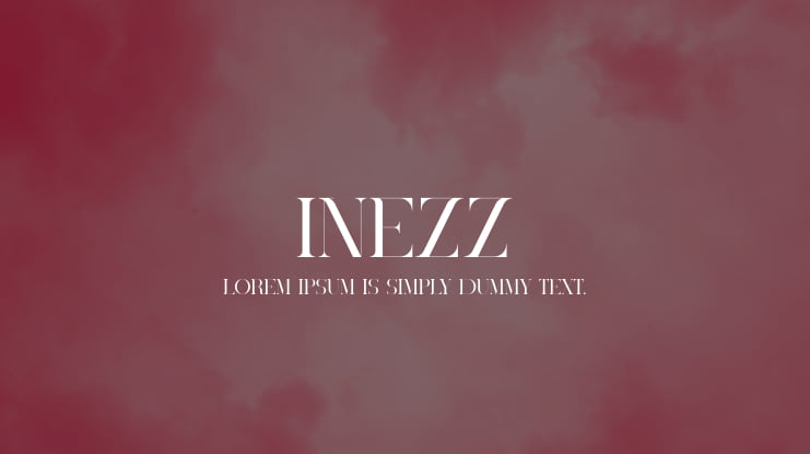 Inezz Font