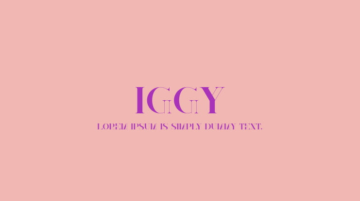 Iggy Font