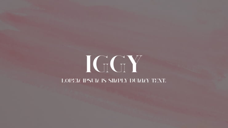 Iggy Font