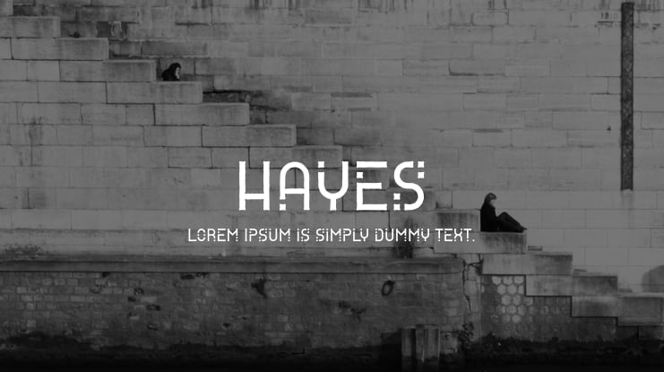 Hayes Font