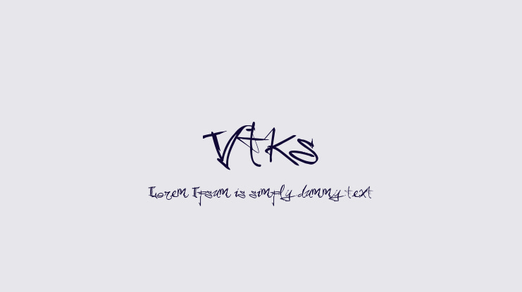 Vtks 38 Font