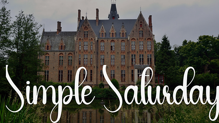 Simple Saturday Font
