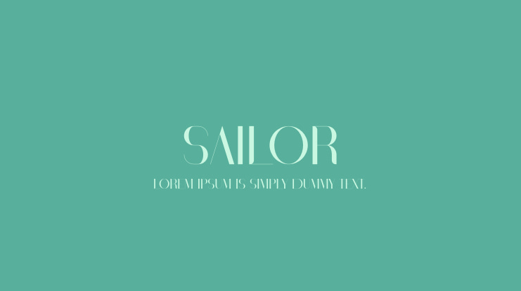 Sailor Font