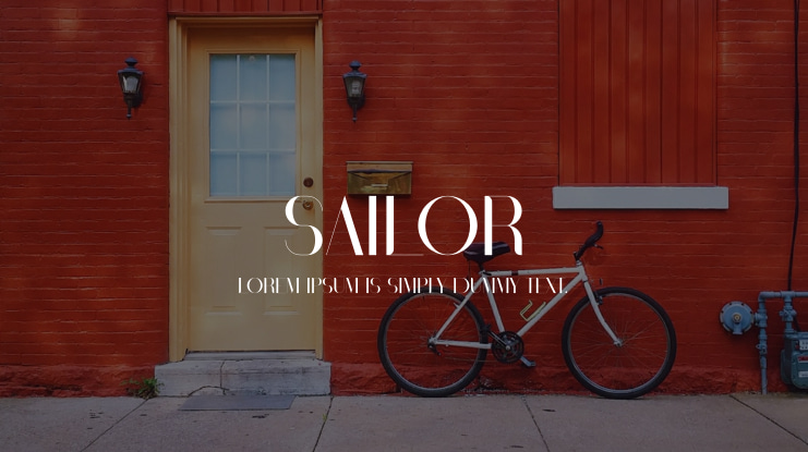 Sailor Font