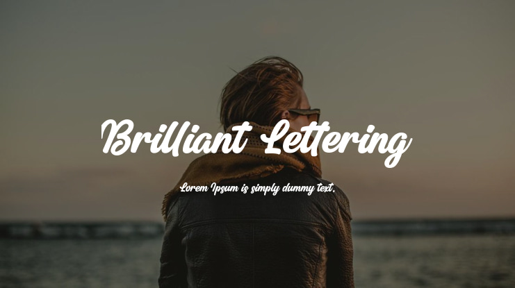 Brilliant Lettering Font