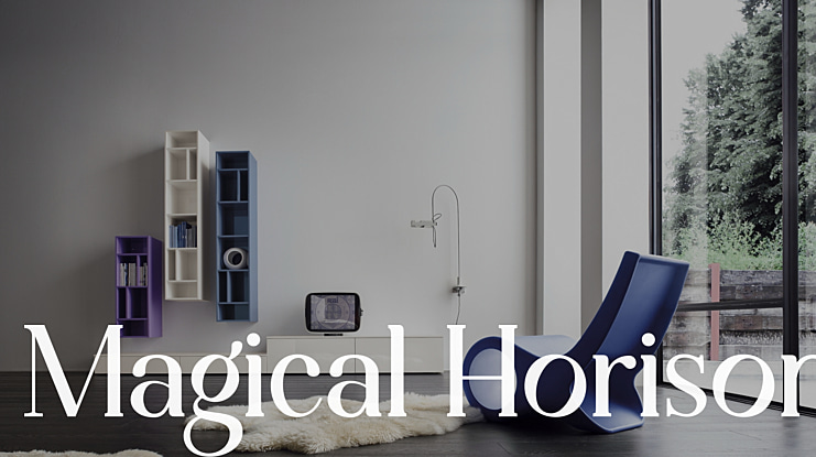Magical Horison Font