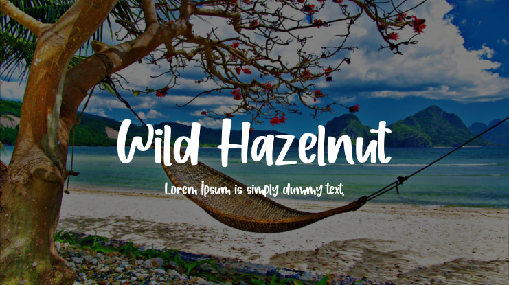 Wild Hazelnut Font