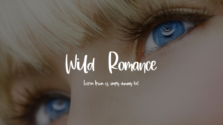 Wild  Romance Font