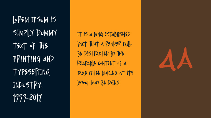 Flamora Scather Font Family