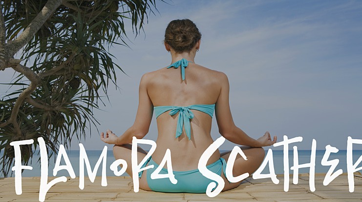 Flamora Scather Font Family