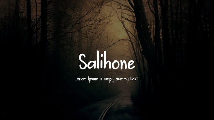 Salihone Font