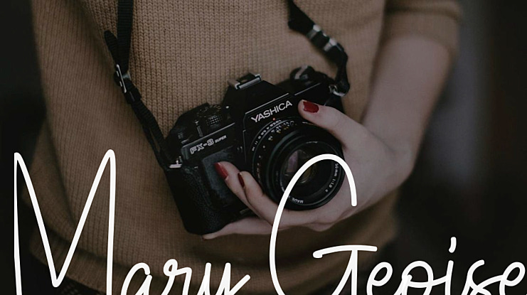 Mary Geoise Font
