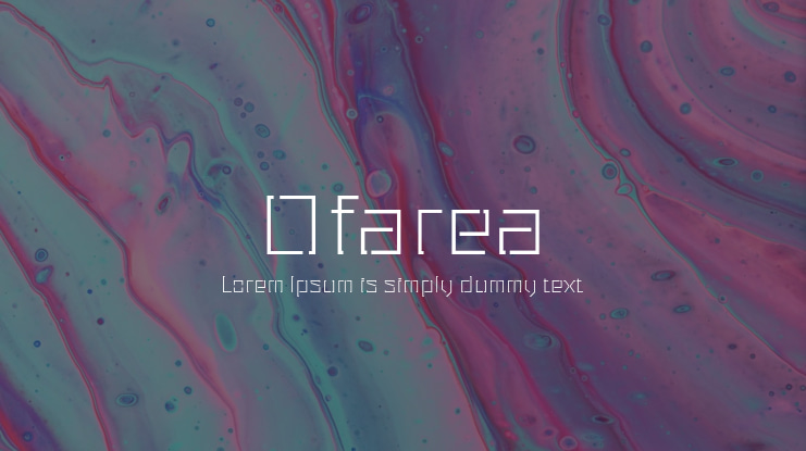Ofarea Font