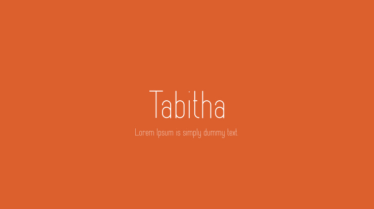 Tabitha Font