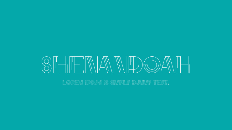Shenandoah Font